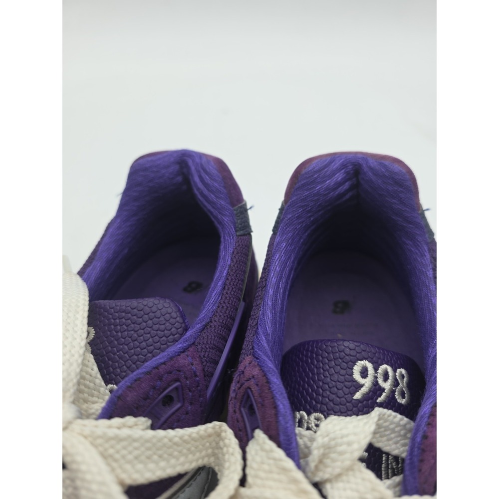 New Balance Teddy Santis X 998 USA Plum Purple U998TE Mens 5.5 Unisex NWT - Picture 7 of 14